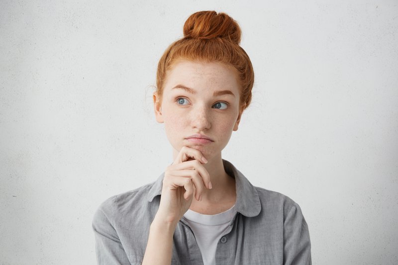woman thinking